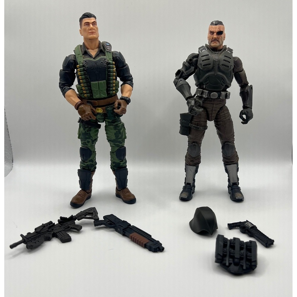 GI Joe Classified Major Bludd 27 Cobra Island Flint 6in Figure Lot Hasbro F0966